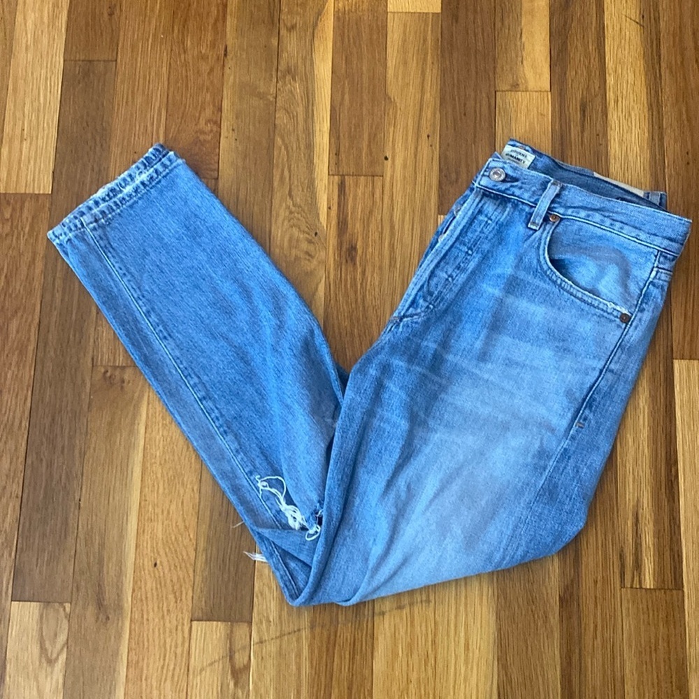 Citizens Of Humanity Women’s Blue Ripped Jeans Size 28